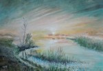 Świt 50na70 akryl&nbsp;płótno